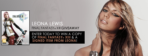 Leona Lewis' 'Final Fantasy XIII' giveaway