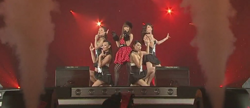 Kumi Koda performs 'Lick me' at Best hit Kayousai