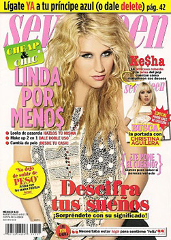 Ke$ha covers Seventeen magazine | Magazine cover
