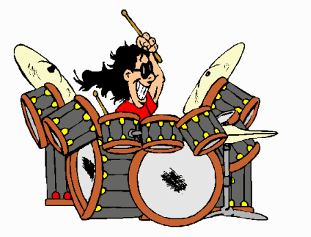 Gif de baterista