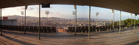 Barcelona vista desde Montjuic