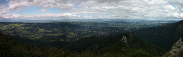 vista desde el Sarnia Skala, Altos Tatras