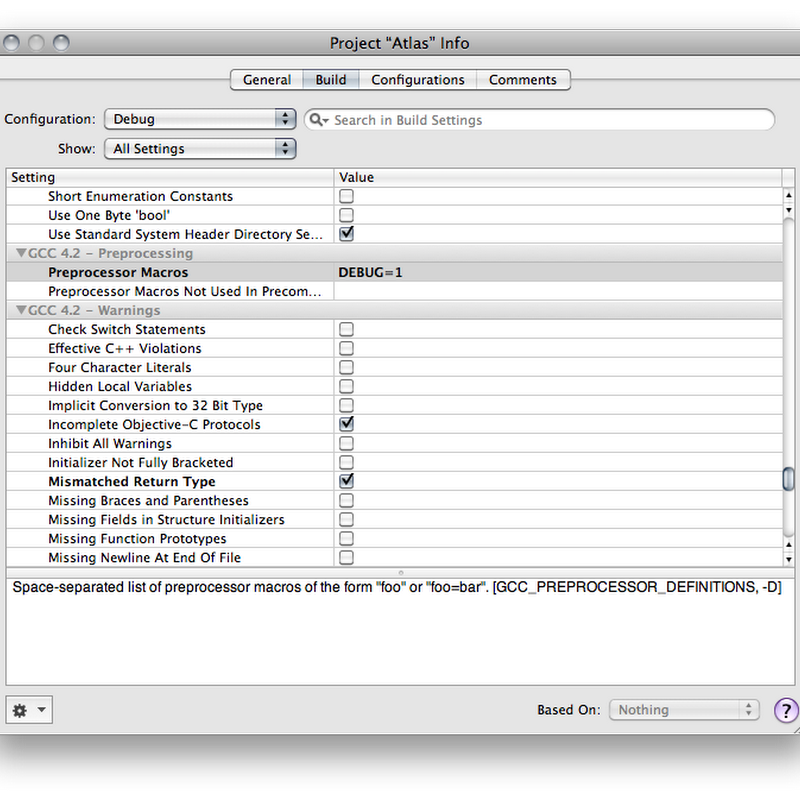 Precompiler Defines