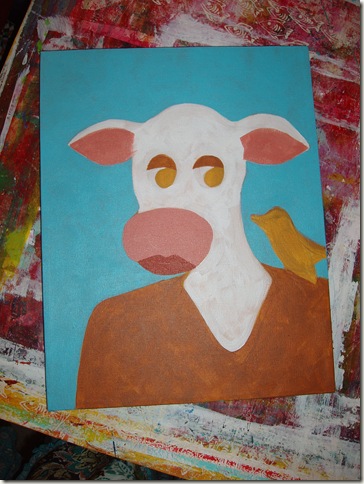 cow in process