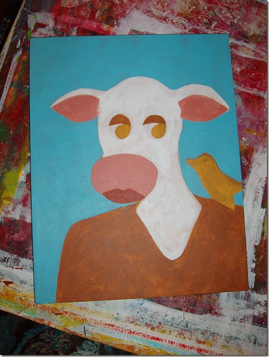 cow in process