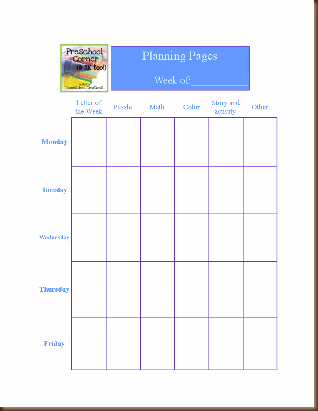 planning page Jack