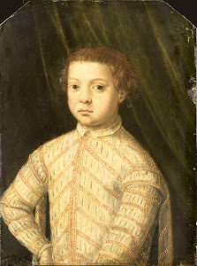 RIJKS: anonymous: Portrait of a Boy, thought to be Giovanni de' Medici (1543-1562) 1570