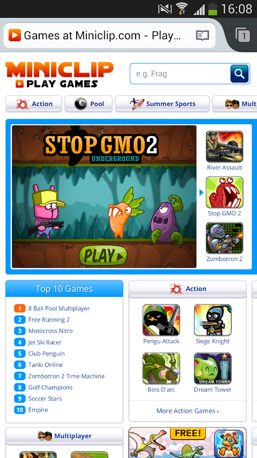 FlashFox Pro - Flash Browser - screenshot