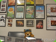 Sleepy Bear in Brouadway Bound Conference Room - Planning Next Big Show