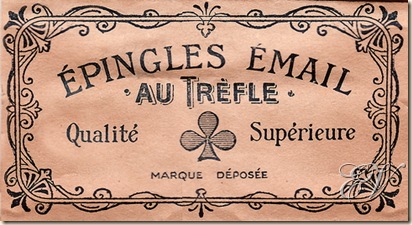 vintage mail label