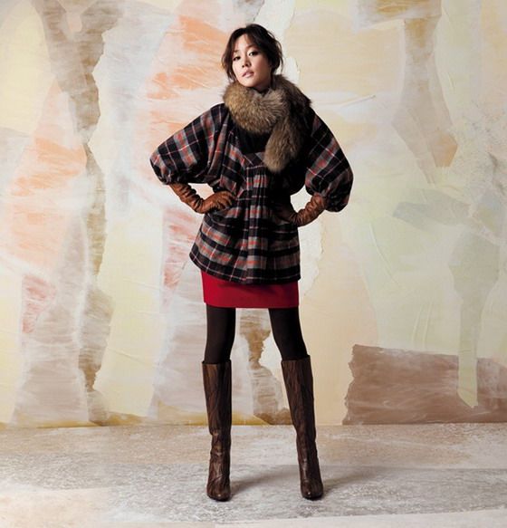 sung yu ri (ì±ì ë¦¬)-viki winter collection 2008 | celeble.com