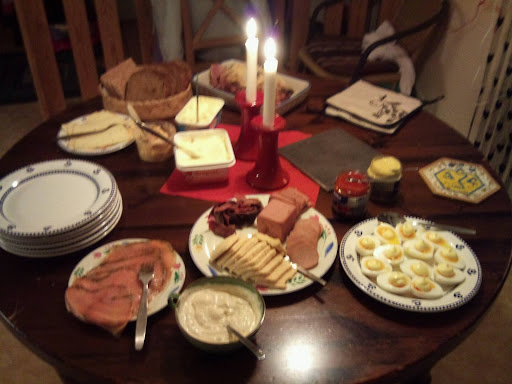 mini julbord Jag o mina: Mini julbord