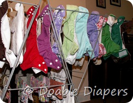 Hanging Diapers