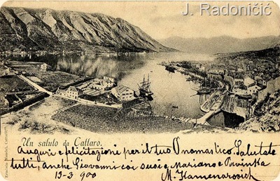 Panorama Kotora 1900
