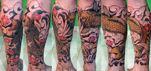 tattoo carpas. Tarzia Tattoo Tatuagem