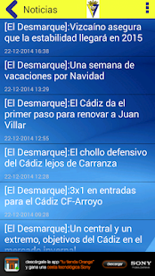 Cadiz Futbol App Screenshots 2