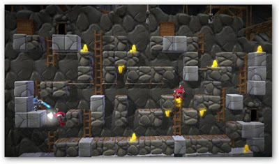 [XBLA]新瓶裝舊酒也有新滋味：《Lode Runner》Xbox Live Arcade版遊戲心得分享！ - 阿祥的網路筆記本