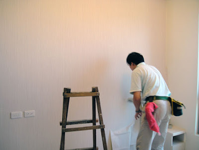 [Life] 裝潢實戰第八彈：冷氣機體、燈具 & 壁紙安裝！ - 阿祥的網路筆記本