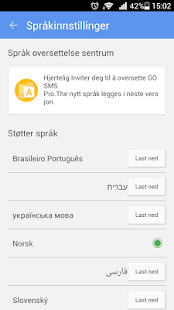 How to download GO SMS Pro Norwegian language lastet apk for laptop
