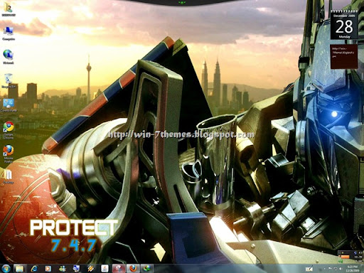 wallpaper transformers 2. Transformers 2 Windows 7 Theme