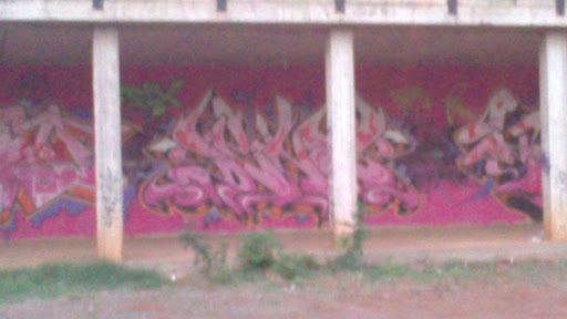 Pink Street Art