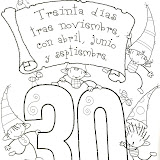 MESES DE 30 DÍAS