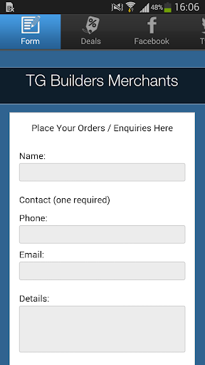 【免費商業App】TG Builders Merchants-APP點子