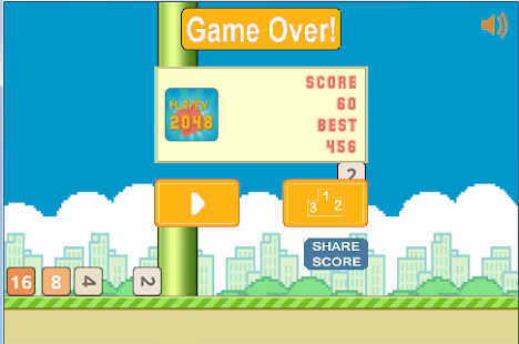 Flappy48 - Hard Version Screenshots 1
