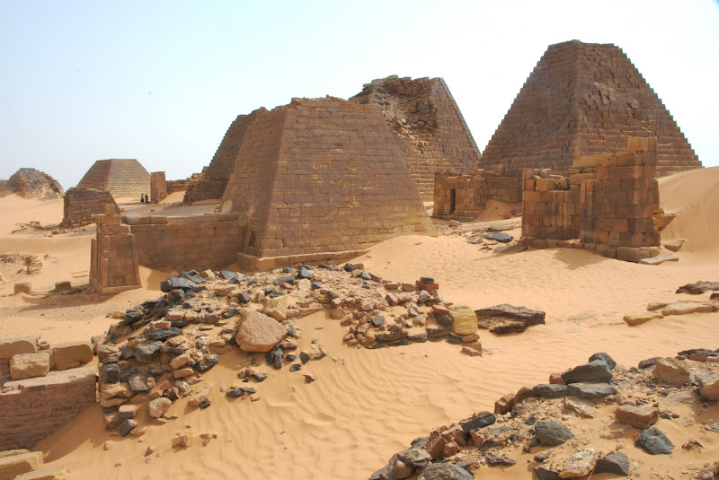meroe pyramids in sudan