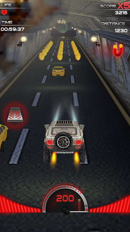 balap kecepatan mobil - screenshot