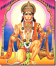 Hanuman - a great devotee