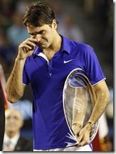 Federer after losing Australian Open final to Nadal