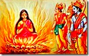 Sita's trial by fire