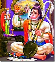 Hanuman's attachment to Lord Rama