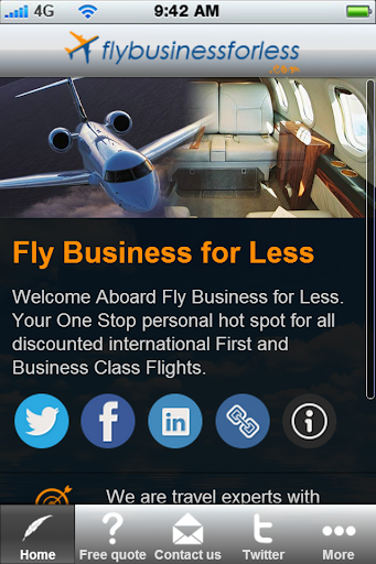 Fly Business For Less