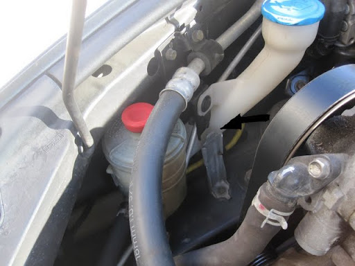 Honda accord tensioner pulley removal #6
