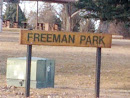 Freeman Park - South Entrance