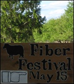 Fiber Festival Sign