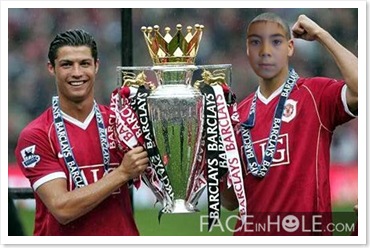 Óscar y Cristiano Ronaldo, ¡campeones!