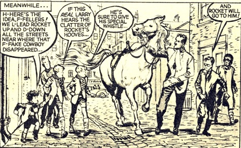 A panel of PC 49 by John Worsley from a later issue of Eagle