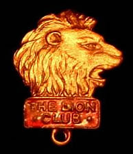 Lion Club Badge.