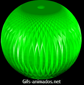 globo verde 3d