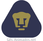 gif animado do Pumas UNAM de futebol estrangeiro escudo 02