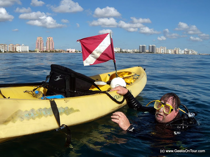 Geeks on Tour Blog: Kayak Diving