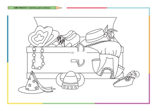 CARNAVAL COLORING PAGES CARNAVAL COLORING PAGES