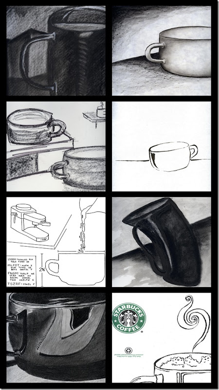 Coffee Cup Collage