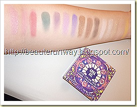 anna sui eye color swatches with flash