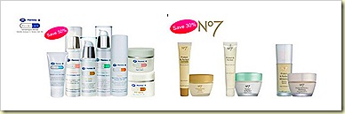 boots dermocare and boots no7 protect and perfect skincare