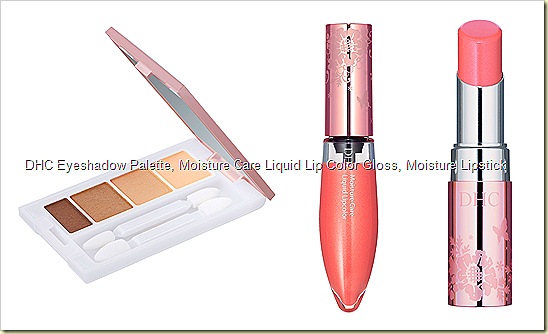 DHC MAKEUP - Eyeshadow Palette, Moisture Care Lipstick and Moisture Care Liquid Lip Color Gloss