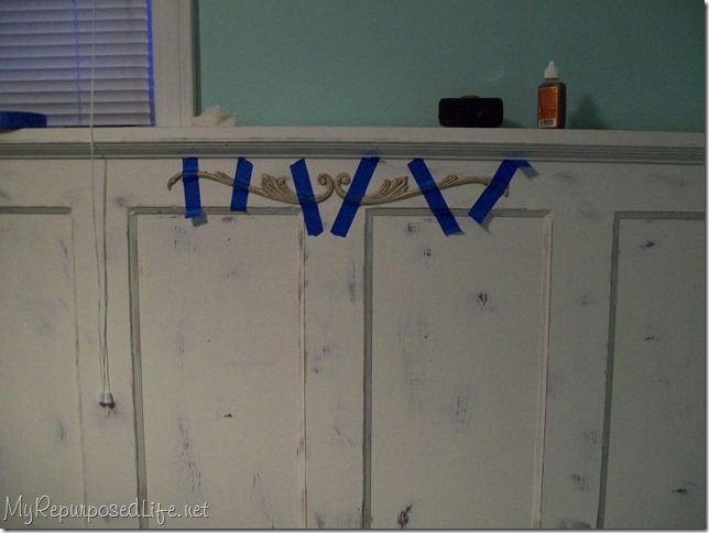 old door headboard embellishments wood appliques add embelishments to old door headboard
